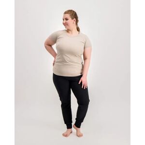 Népra Naisten Cella Urheilu-T-Paita  - Oatmeal - female - Size: S