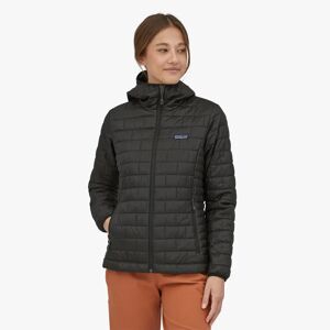 Patagonia Naisten Nano Puff® Hupullinen Kevyttoppatakki  - Black - female - Size: XL