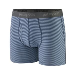 Patagonia Miesten Essential Bokserit Urheiluun - TENCEL-kankaasta  - Fathom Stripe: New Navy - male - Size: M