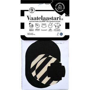 Vaatelaastari Raita 5kpl - FabPatch kierrätetystä polyesterista  - unisex