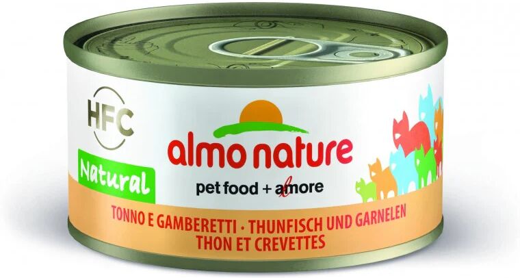 Almo Nature HFC Natural tonnikala & katkarapu 24 x 70 g