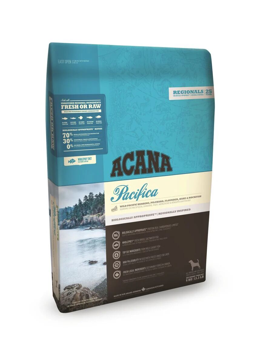 Acana Pacifica koiralle 11,4 kg