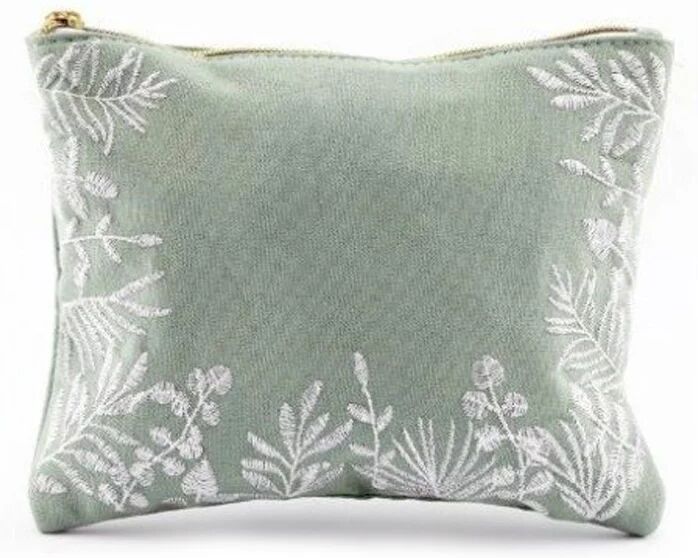 William Morris Kosmetiikkalaukku Olive Grove Embroidered