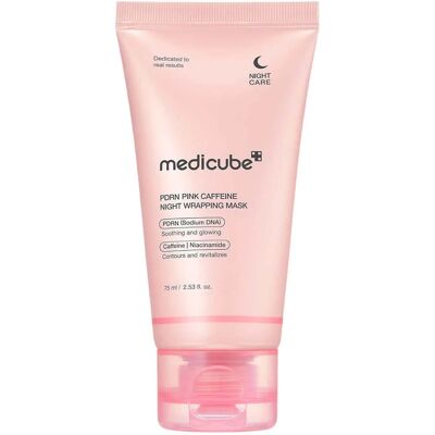 MEDICUBE PDRN Pink Caffeine Night Wrapping Mask 75ml MEDICUBE PDRN Pink Caffeine Night Wrapping Mask 75ml