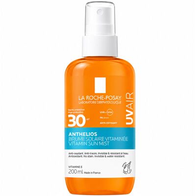 LA ROCHE-POSAY Anthelios UVair Vitamin Sun Mist SPF30 200ml LA ROCHE-POSAY Anthelios UVair Vitamin Sun Mist SPF30 200ml