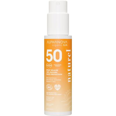 ALPHANOVA Organic Sun Natural Sun Spray SPF50 100g ALPHANOVA Organic Sun Natural Sun Spray SPF50 100g