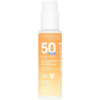 ALPHANOVA Organic Sun Natural Kids Sun Spray SPF50 100g ALPHANOVA Organic Sun Natural Kids Sun Spray SPF50 100g