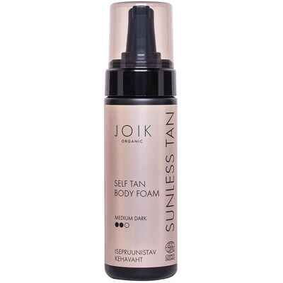 JOIK ORGANIC Sunless Tan Body Foam Medium Dark 150ml JOIK ORGANIC Sunless Tan Body Foam Medium Dark 150ml