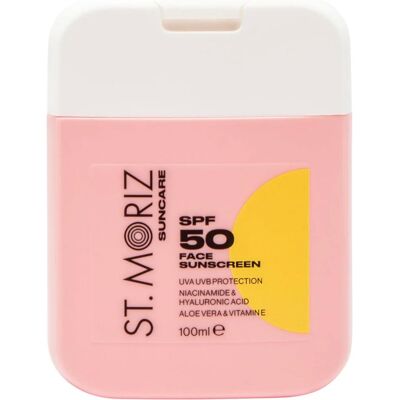 ST. MORIZ Suncare Face Sunscreen SPF50 100ml ST. MORIZ Suncare Face Sunscreen SPF50 100ml