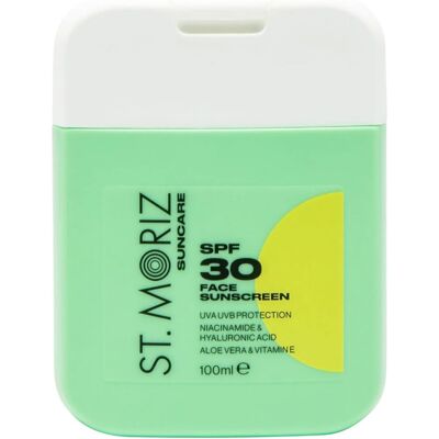 ST. MORIZ Suncare Face Sunscreen SPF30 100ml ST. MORIZ Suncare Face Sunscreen SPF30 100ml