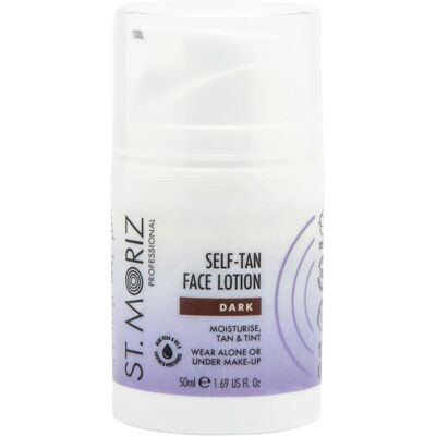 ST. MORIZ Professional Self-Tan Face Lotion Dark 50ml ST. MORIZ Professional Self-Tan Face Lotion Dark 50ml
