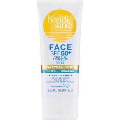 BONDI SANDS Everyday Tinted-Hydrating Face Lotion SPF50 75ml BONDI SANDS Everyday Tinted-Hydrating Face Lotion SPF50 75ml