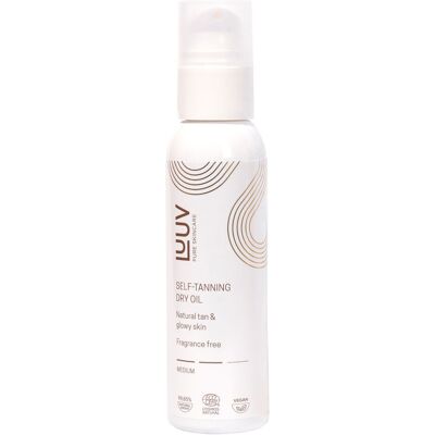LUUV Natural Self Tanning Dry Oil Medium 150ml LUUV Natural Self Tanning Dry Oil Medium 150ml