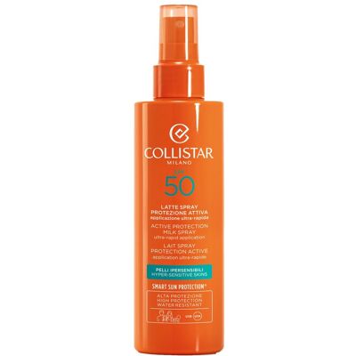 COLLISTAR Sun Active Protection Milk Spray SPF50 200ml COLLISTAR Sun Active Protection Milk Spray SPF50 200ml