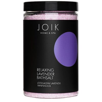 JOIK HOME & SPA Relaxing Lavender Bathsalt 450g JOIK HOME & SPA Relaxing Lavender Bathsalt 450g