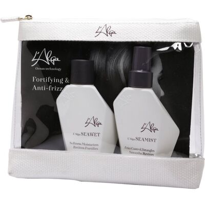 L`ALGA Vahvistava & Anti-Frizz Hiustenhoitosarja L`ALGA Vahvistava & Anti-Frizz Hiustenhoitosarja