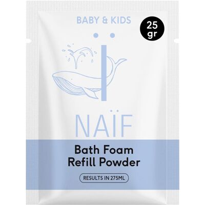 NAIF Baby & Kids Bath Foam Refill Powder 25g NAIF Baby & Kids Bath Foam Refill Powder 25g