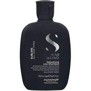 Alfaparf Milano Semi Di Lino Sublime Detoxifying Low Shampoo - Shampoo Alfaparf Milano Semi Di Lino Sublime Detoxifying Low Shampoo - Shampoo
