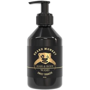 BEARD MONKEY Sweet Tobacco Hair & Body Wash 250ml BEARD MONKEY Sweet Tobacco Hair & Body Wash 250ml