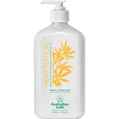 AUSTRALIAN GOLD Hemp Nation Vanilla Pineapple Tan Extender 532ml AUSTRALIAN GOLD Hemp Nation Vanilla Pineapple Tan Extender 532ml