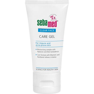 Sebamed Clear Face Care Gel - Edistää aknen paranemista - 50ml Sebamed Clear Face Care Gel - Edistää aknen paranemista - 50ml