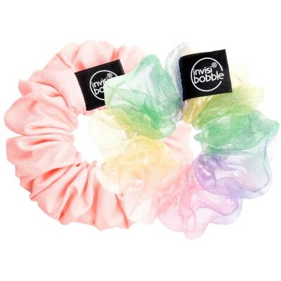 INVISIBOBBLE Sprunchie Original Retro Dreamin' Hue-Man Lovek Hair Rings x2 INVISIBOBBLE Sprunchie Original Retro Dreamin' Hue-Man Lovek Hair Rings x2