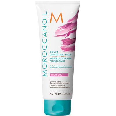 Moroccanoil Väriä Antava Maski - (200 ml) Hibiskus Moroccanoil Väriä Antava Maski - (200 ml) Hibiskus