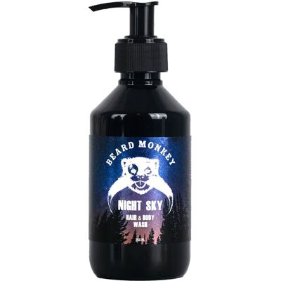 BEARD MONKEY Night Sky Hair & Body Wash 250ml BEARD MONKEY Night Sky Hair & Body Wash 250ml