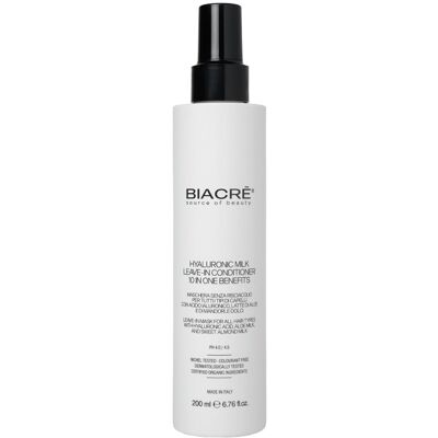 Biacrè BIACRE Hyaluronic Milk Leave-In Conditioner 10 In One Benefits 200ml Biacrè BIACRE Hyaluronic Milk Leave-In Conditioner 10 In One Benefits 200ml