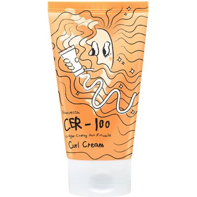 ELIZAVECCA Cer-100 Collagen Coating Hair Muscle Curl Cream 120ml ELIZAVECCA Cer-100 Collagen Coating Hair Muscle Curl Cream 120ml