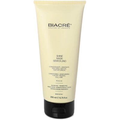 Biacrè BIACRE Shine Semi Di Lino Mask 200ml Biacrè BIACRE Shine Semi Di Lino Mask 200ml