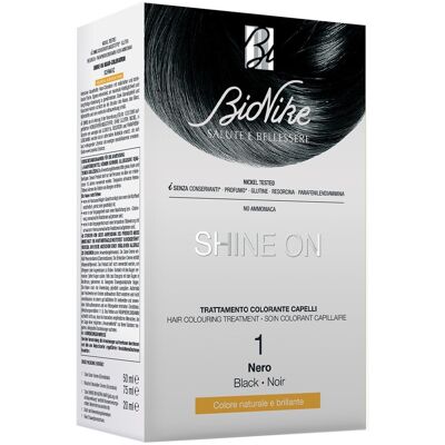 BIONIKE Shine On Hiusten Värjäyshoito - Musta BIONIKE Shine On Hiusten Värjäyshoito - Musta