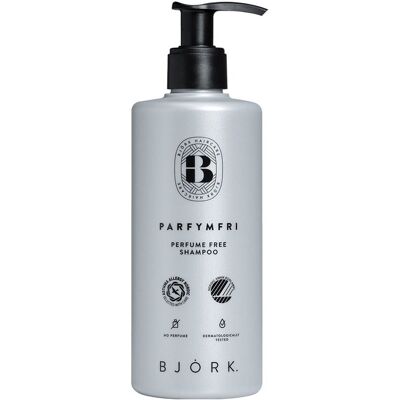 BJÖRK Perfume Free Shampoo 300ml BJÖRK Perfume Free Shampoo 300ml