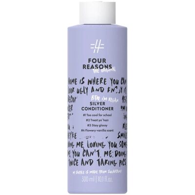 Four Reasons Original Silver Conditioner - Hopeashampoo, 300ml, Vegaaninen Four Reasons Original Silver Conditioner - Hopeashampoo, 300ml, Vegaaninen