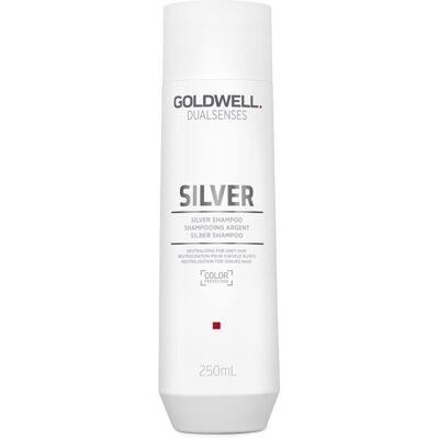 Goldwell Dual Senses Silver Shampoo - Neutraloiva harmaat hiukset - 250ml Goldwell Dual Senses Silver Shampoo - Neutraloiva harmaat hiukset - 250ml
