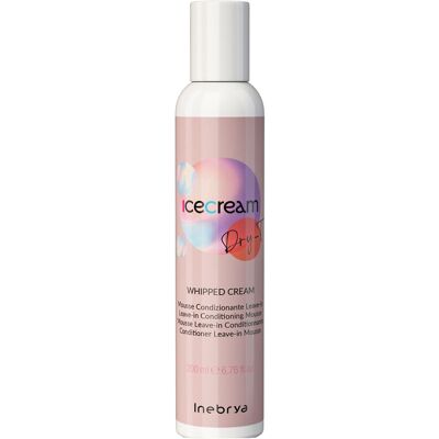 Inebrya Kosteuttava vaahtokondicioner - Kuivat hiukset - 200ml Inebrya Kosteuttava vaahtokondicioner - Kuivat hiukset - 200ml