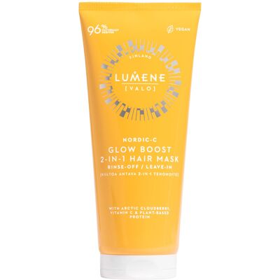 LUMENE Nordic-C Glow Boost 2-In-1 Hair Mask 200ml LUMENE Nordic-C Glow Boost 2-In-1 Hair Mask 200ml