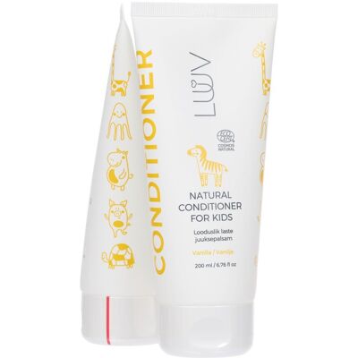 LUUV Kids Vanilla Natural Conditioner 200ml LUUV Kids Vanilla Natural Conditioner 200ml