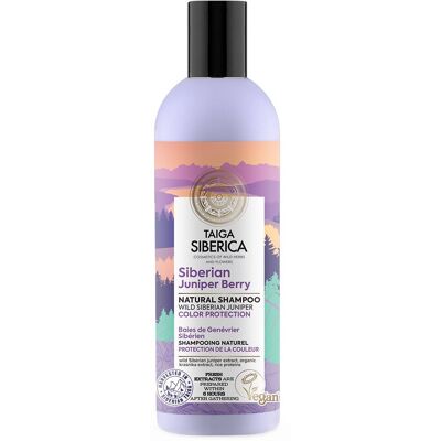 Natura Siberica Taiga Siberian Juniper Berry Shampoo - Värinsuoja Natura Siberica Taiga Siberian Juniper Berry Shampoo - Värinsuoja