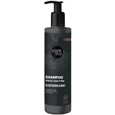 Organic Shop Men Blackwood & Mint Shampoo - Hiustenhoito Organic Shop Men Blackwood & Mint Shampoo - Hiustenhoito