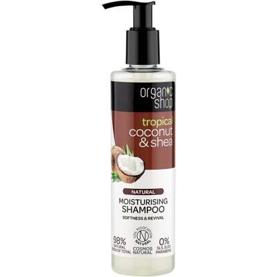 Organic Shop Kookos ja Sheavoi kosteuttava shampoo - Shampoo Organic Shop Kookos ja Sheavoi kosteuttava shampoo - Shampoo