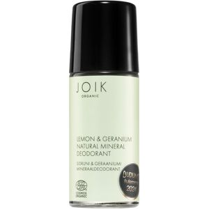 JOIK ORGANIC Lemon & Geranium Natural Mineral Roll-On Deodorant 50ml JOIK ORGANIC Lemon & Geranium Natural Mineral Roll-On Deodorant 50ml