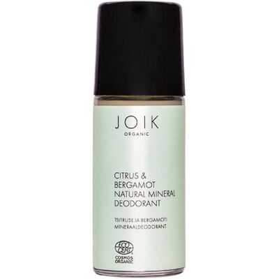 JOIK ORGANIC Citrus & Bergamot Natural Mineral Deodorant 50ml JOIK ORGANIC Citrus & Bergamot Natural Mineral Deodorant 50ml