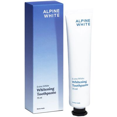 ALPINE WHITE Extra White 75 Vegaaninen valkaiseva hammastahna - Hammastahna ALPINE WHITE Extra White 75 Vegaaninen valkaiseva hammastahna - Hammastahna