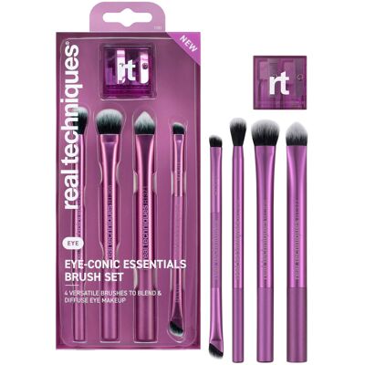 REAL TECHNIQUES Eye-Conic Essentials Brush Gift Set REAL TECHNIQUES Eye-Conic Essentials Brush Gift Set