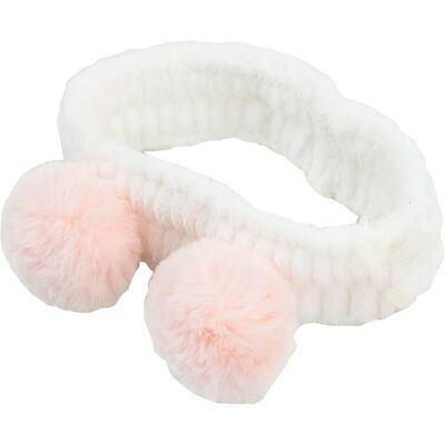 THE VINTAGE COSMETIC Pom Pom Make-Up Headband THE VINTAGE COSMETIC Pom Pom Make-Up Headband