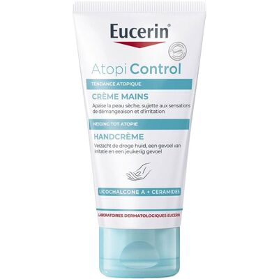Eucerin AtopiControl Käsivoide - Kuiva ja atooppinen iho - 75ml Eucerin AtopiControl Käsivoide - Kuiva ja atooppinen iho - 75ml
