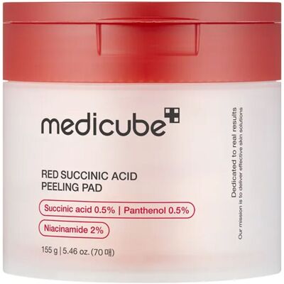 MEDICUBE Red Succinic Acid Peeling Pad 70pcs MEDICUBE Red Succinic Acid Peeling Pad 70pcs