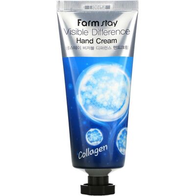 FARM STAY Näkyvä Ero Käsivoide Kollageeni 100ml - Kostea, anti-aging FARM STAY Näkyvä Ero Käsivoide Kollageeni 100ml - Kostea, anti-aging