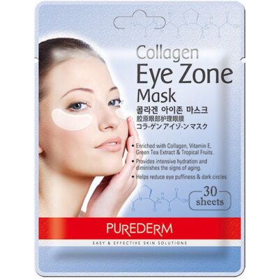 Purederm Kollageeninen Silmänympärysnaamio - Anti-Aging, Kostuttava, Vähentää Turvotusta Purederm Kollageeninen Silmänympärysnaamio - Anti-Aging, Kostuttava, Vähentää Turvotusta